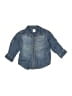 Old Navy 100% Cotton Blue Long Sleeve Button-Down Shirt Size 6-12 mo - photo 1