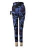 Onzie Graphic Blue Active Pants Size S - photo 2