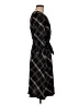 Tacera Argyle Black Casual Dress Size M - photo 4