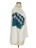 Falls Creek Color Block White Pullover Sweater Size 1X - photo 4