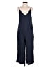 Topshop Solid Blue Jumpsuit Size 4 - photo 1