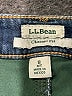 L.L.Bean Chevron-herringbone Blue Jeans Size 8 - photo 7