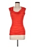 Iz Byer Orange Sleeveless Top Size M - photo 1