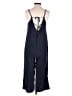Topshop Solid Blue Jumpsuit Size 4 - photo 2