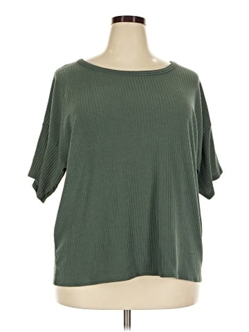Boohoo 3/4 Sleeve T-Shirt (view 1)