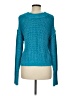 Free People Teal Pullover Sweater Size M - photo 2