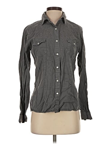 Panhandle Long Sleeve Button-Down Shirt (view 1)