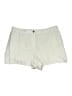 J.Crew 100% Linen Tan Ivory Shorts Size XL - photo 1