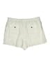 J.Crew 100% Linen Tan Ivory Shorts Size XL - photo 2