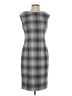 Adrienne Vittadini Plaid Gray Casual Dress Size 4 - photo 1