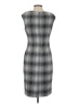 Adrienne Vittadini Plaid Gray Casual Dress Size 4 - photo 2