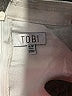 TOBI Solid White Tan Cocktail Dress Size S - photo 7
