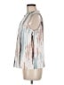 Unbranded 100% Polyester Silver Sleeveless Blouse Size M - photo 5