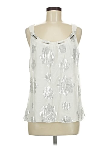White House Black Market Sleeveless Silk Top (view 1)