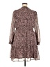 Maurices 100% Polyester Animal Print Brown Casual Dress Size XXL - photo 2