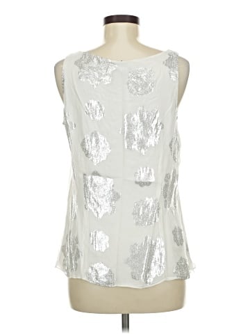 White House Black Market Sleeveless Silk Top (view 2)