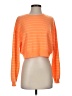 Pilcro 100% Cashmere Stripes Orange Cashmere Pullover Sweater Size XS - photo 1