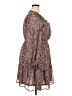 Maurices 100% Polyester Animal Print Brown Casual Dress Size XXL - photo 4