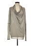 Helmut Lang 100% Micro Modal Silver Gray Long Sleeve Turtleneck Size P (petite) - photo 1