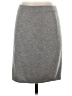 St. John Solid Gray Casual Skirt Size 2 - photo 1