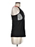 Lucky in Love Color Block Solid Black Active Tank Size M - photo 4