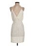 Luxxel 100% Polyester Ivory Cocktail Dress Size S - photo 1