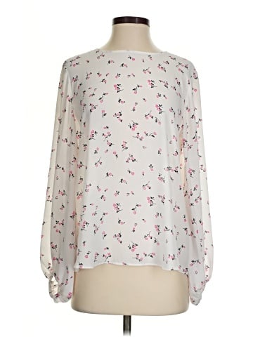 Ann Taylor LOFT Outlet Long Sleeve T-Shirt (view 1)