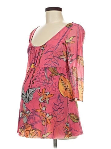 Sweet Pea for Mimi Maternity by Stacy Frati Short Sleeve Blouse (view 1)
