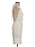 Luxxel 100% Polyester Ivory Cocktail Dress Size S - photo 4