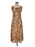 Forever 21 100% Polyester Paisley Brown Casual Dress Size M - photo 1