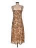 Forever 21 100% Polyester Paisley Brown Casual Dress Size M - photo 2