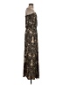 Yahada Paisley Gold Cocktail Dress Size XS (estimated) - photo 4