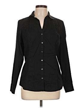 Express Long Sleeve Button-Down Shirt (view 1)