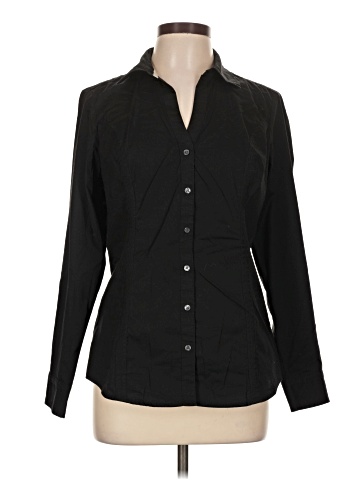 Express Long Sleeve Button-Down Shirt (view 1)