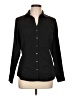 Express Black Long Sleeve Button-Down Shirt Size L - photo 1