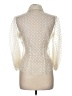 Maria Pinto Polka Dots Ivory 3/4 Sleeve Blouse Size 6 - photo 2