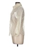 Maria Pinto Polka Dots Ivory 3/4 Sleeve Blouse Size 6 - photo 5