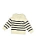 Zara Stripes Ivory Pullover Sweater Size 2 - 3 - photo 2