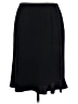 Carlisle Solid Black Formal Skirt Size 10 - photo 2