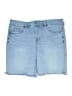 Ella Blue Denim Shorts Size 12 - photo 1