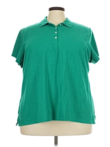 St. John's Bay Short Sleeve Blouse (view 1)