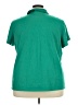 St. John's Bay Green Short Sleeve Blouse Size 4X - photo 2