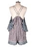 Elevenses 100% Rayon Paisley Blue Romper Size L - photo 2
