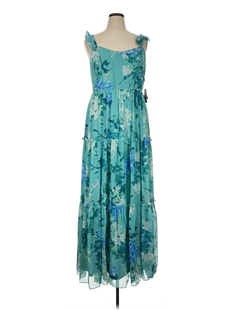 Adrianna Papell Casual Dress In Teal