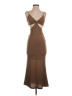 Unbranded Brown Cocktail Dress Size 1 (estimated) - photo 1