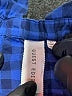 Guest Editor Checkered-gingham Blue Casual Dress Size S - photo 7