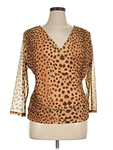 DKNY 3/4 Sleeve Blouse (view 1)
