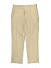 Classic Club Solid Tan Linen Pants Size 12 - photo 1