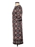 Max Studio Print Brown Casual Dress Size XS - photo 5