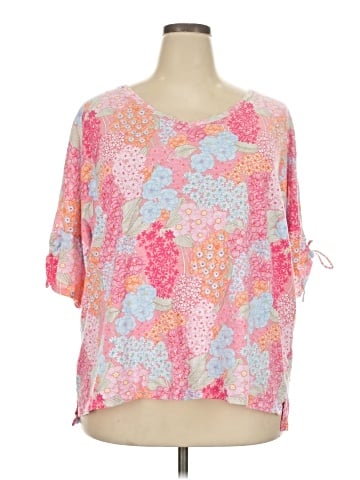 Talbots Outlet 3/4 Sleeve Blouse (view 1)